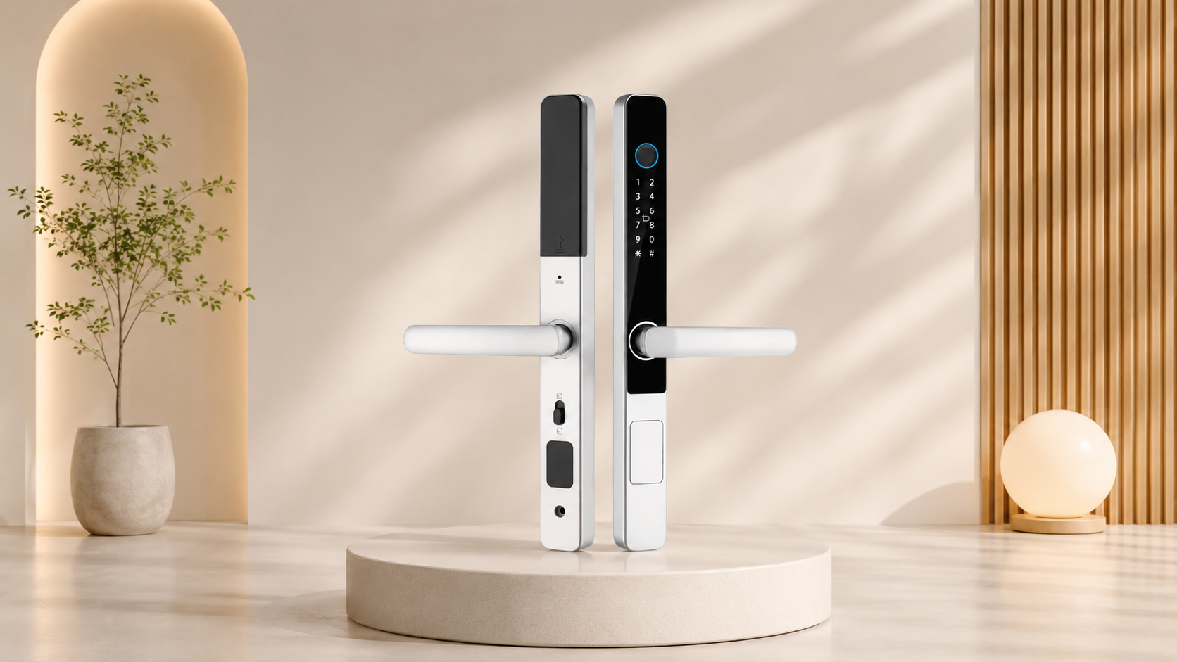 Agilli-Kilid-Smart-Lock-QL-S608-Silver-Long-Tuya Agilli-Kilid-Smart-Lock-QL-S608-Silver-Long-Tuya